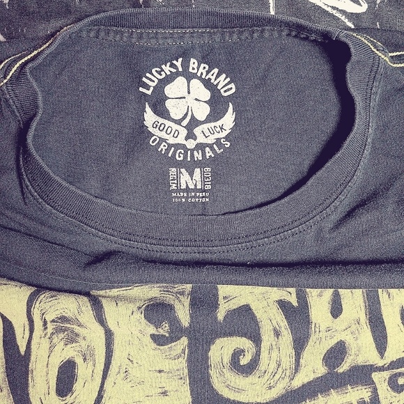 Lucky brand grafic tee size medium - Picture 3 of 5